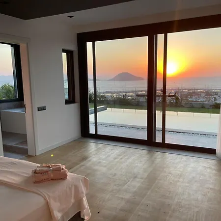 Luxury With Stunning Sea View And Spectacular Sunsets 빌라 *